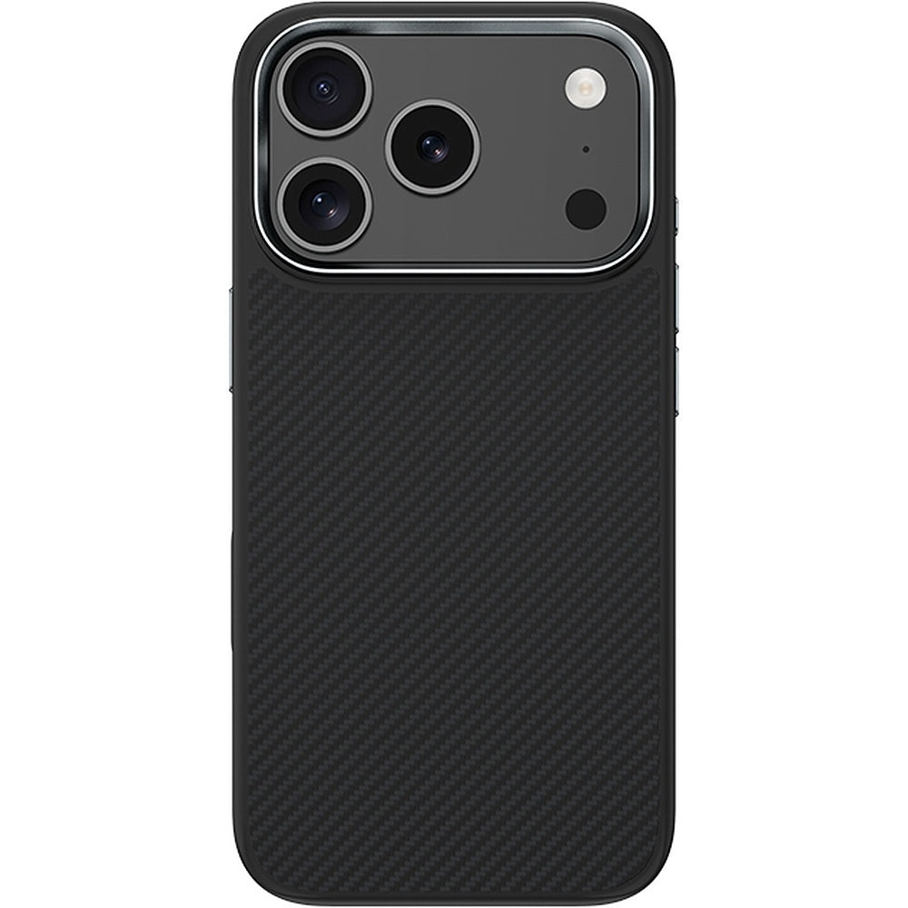 Aramid-Hülle für iPhone 18 Pro, Benks Magnetic Armor Pro Kevlar Metal Frame 600D MagSafe, Schwarz (4/13)