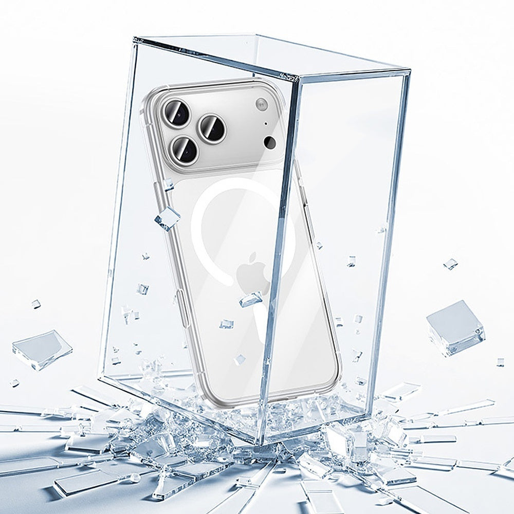 Hülle für iPhone 18 Pro Max, Benks Magnetic Crystal MagSafe, Transparent (10/13)