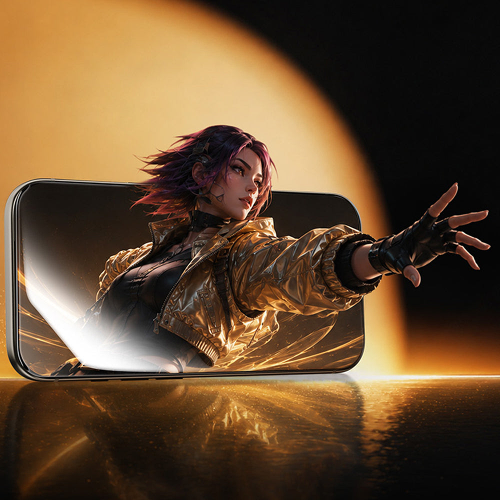 Panzerglas für iPhone 18 Pro Max, Benks Ultra Shield HD, Schwarz (7/10)