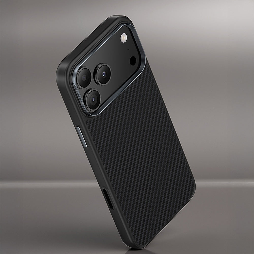 Aramid-Hülle für iPhone 18 Pro Max, Benks Magnetic Armor Pro Kevlar Metal Frame 600D MagSafe, Schwarz (6/13)