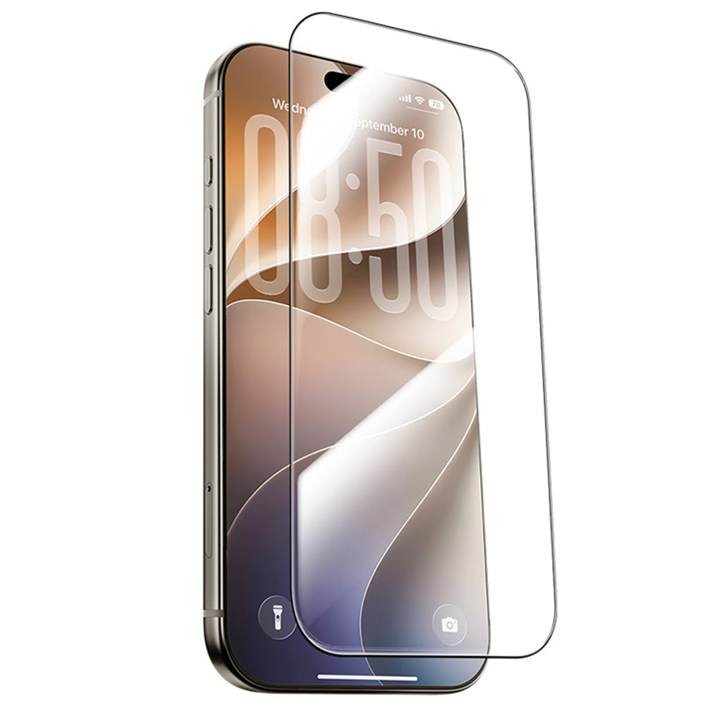 Panzerglas für iPhone 18 Pro, Benks Ultra Shield HD, Schwarz (1/10)