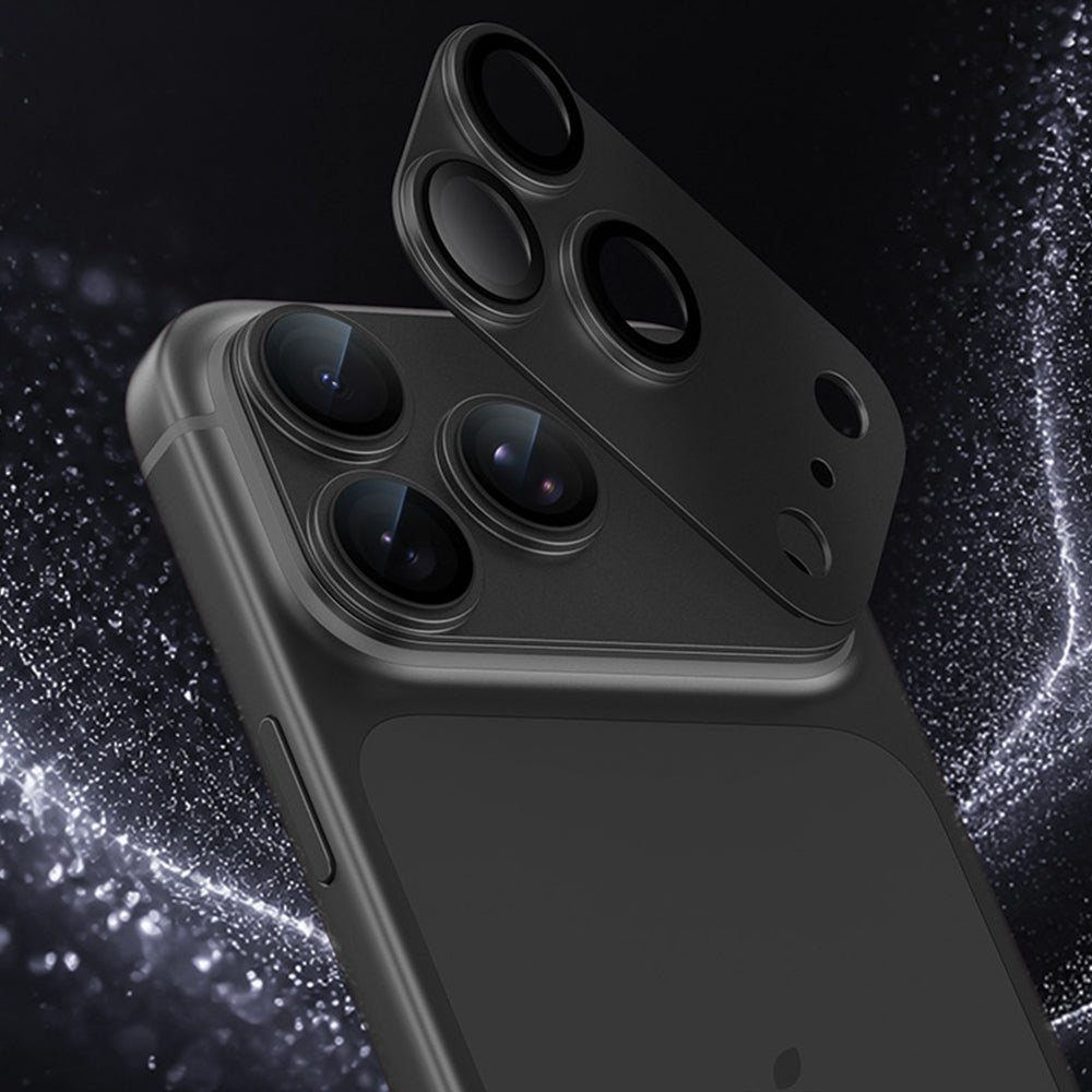 Kamera-Panzerglas für iPhone 18 Pro, Benks OmniWarrior Metal Integrated Lens Protector, Schwarz (4/10)