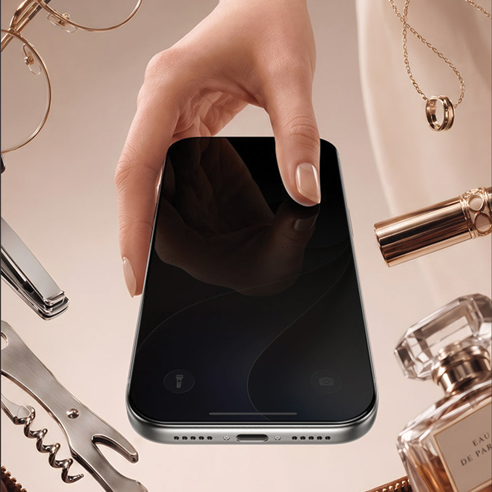 Panzerglas für iPhone 18 Pro Max, Benks Ultra Shield Privacy, Schwarz (7/13)