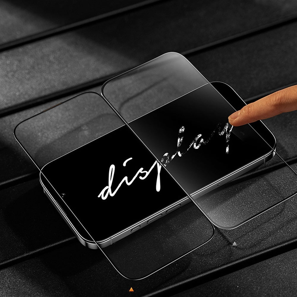 Panzerglas für iPhone 18 Pro Max, Benks Glass Warrior Sapphire Coating, Schwarz (10/16)