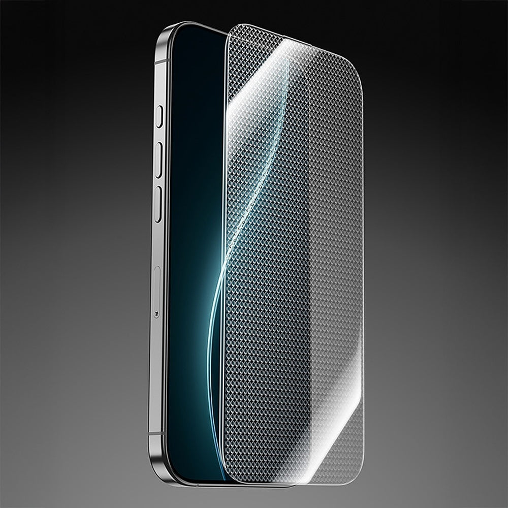 Panzerglas für iPhone 18 Pro Max, Benks Glass Warrior Sapphire Coating, Schwarz (14/16)