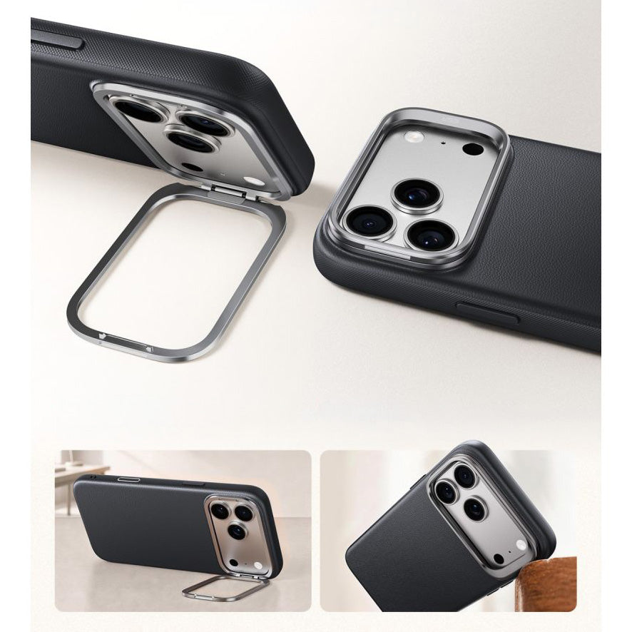 Handyhülle für iPhone 18 Pro Max / 17 Pro Max, ESR Atelier Kickstand mit MagSafe, Schwarz (6/9)