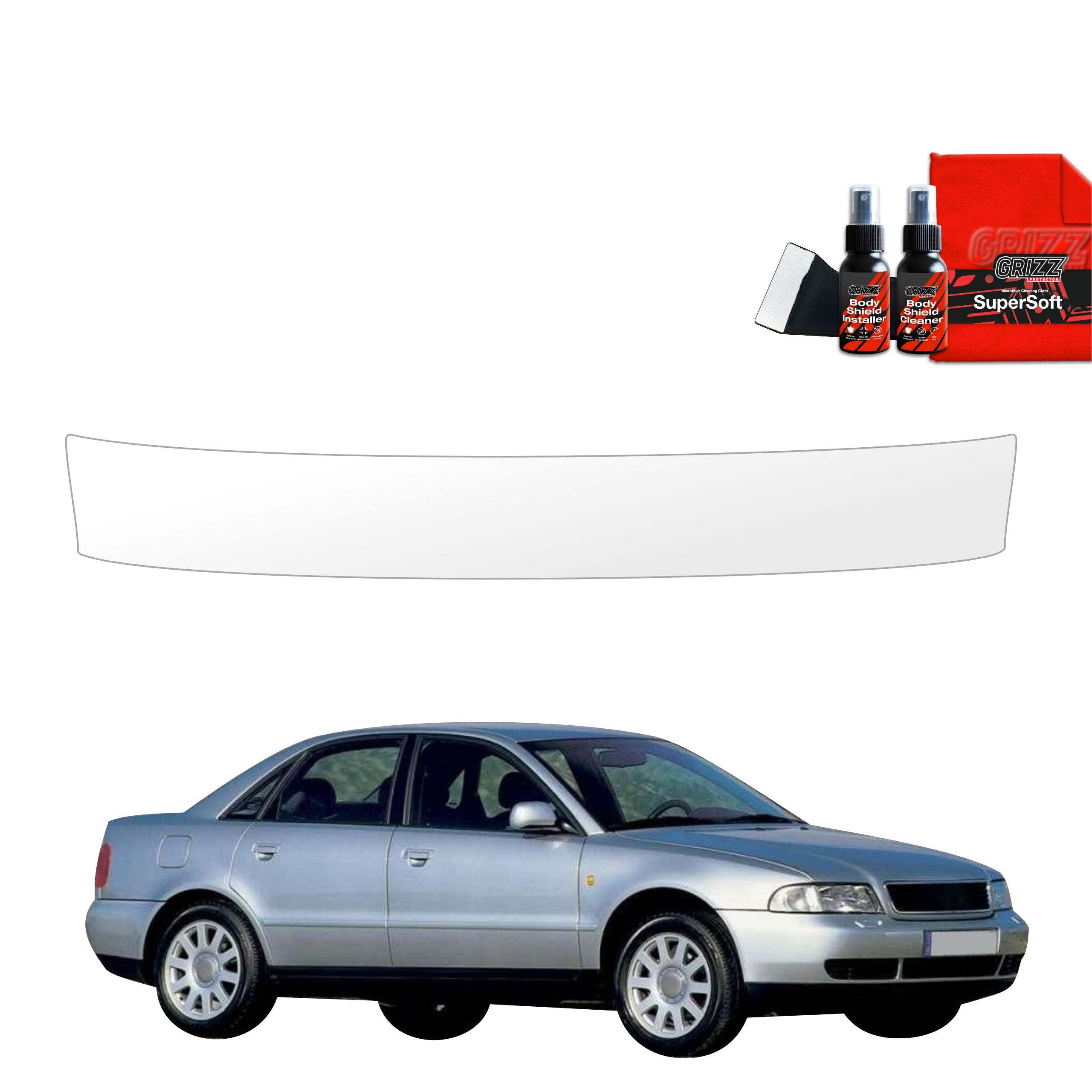 Schutzfolie Grizz Protector für Ladekante - Audi A4 B5 Sedan (1994-2001)