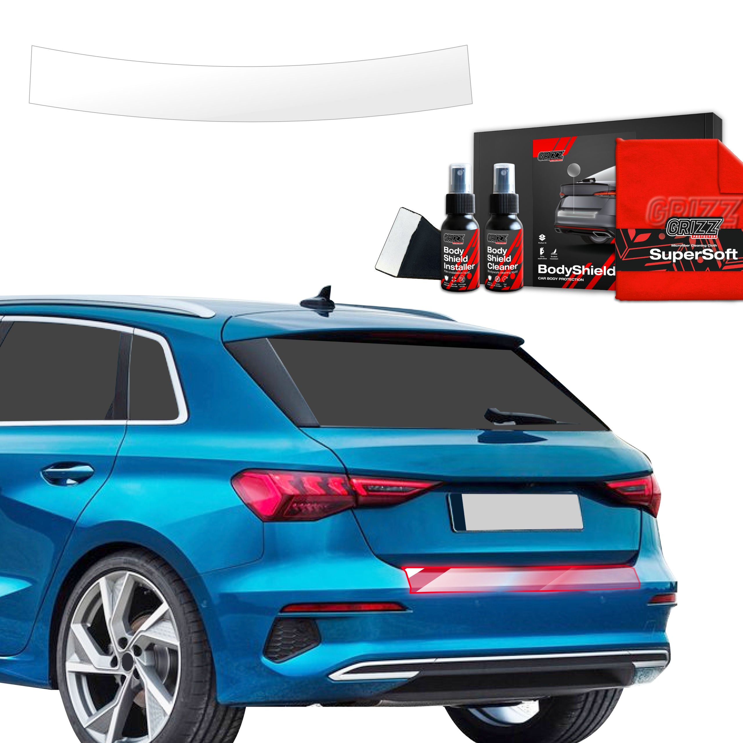 Schutzfolie Grizz Protector für Ladekante - Audi A3 8Y Sportback (2020-2023)