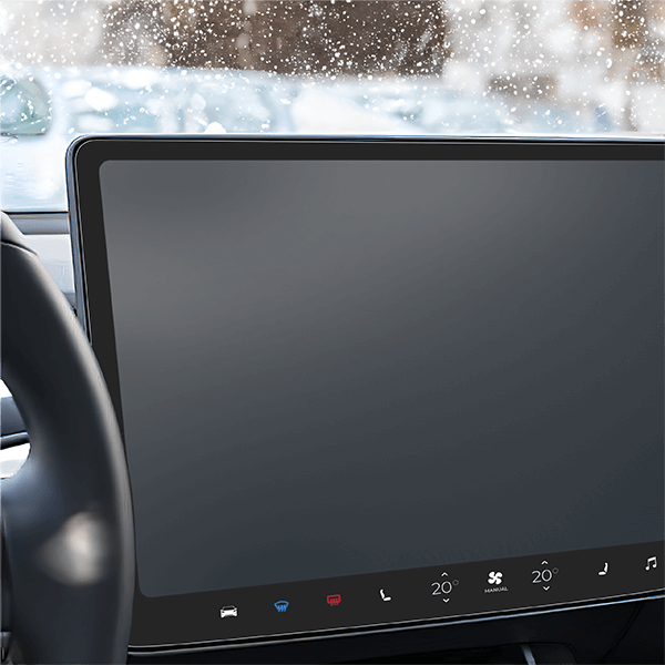 Matte Autodisplayfolie für Tesla Model Y Juniper (2024-2025), Grizz Protector