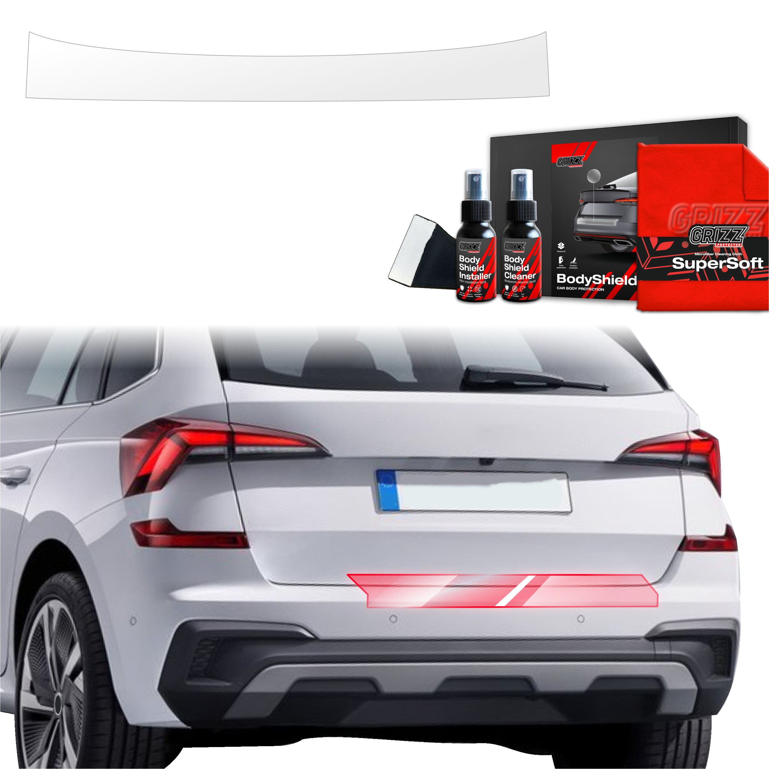 Schutzfolie Grizz Protector für Ladekante - Skoda Kamiq (2019-2025)