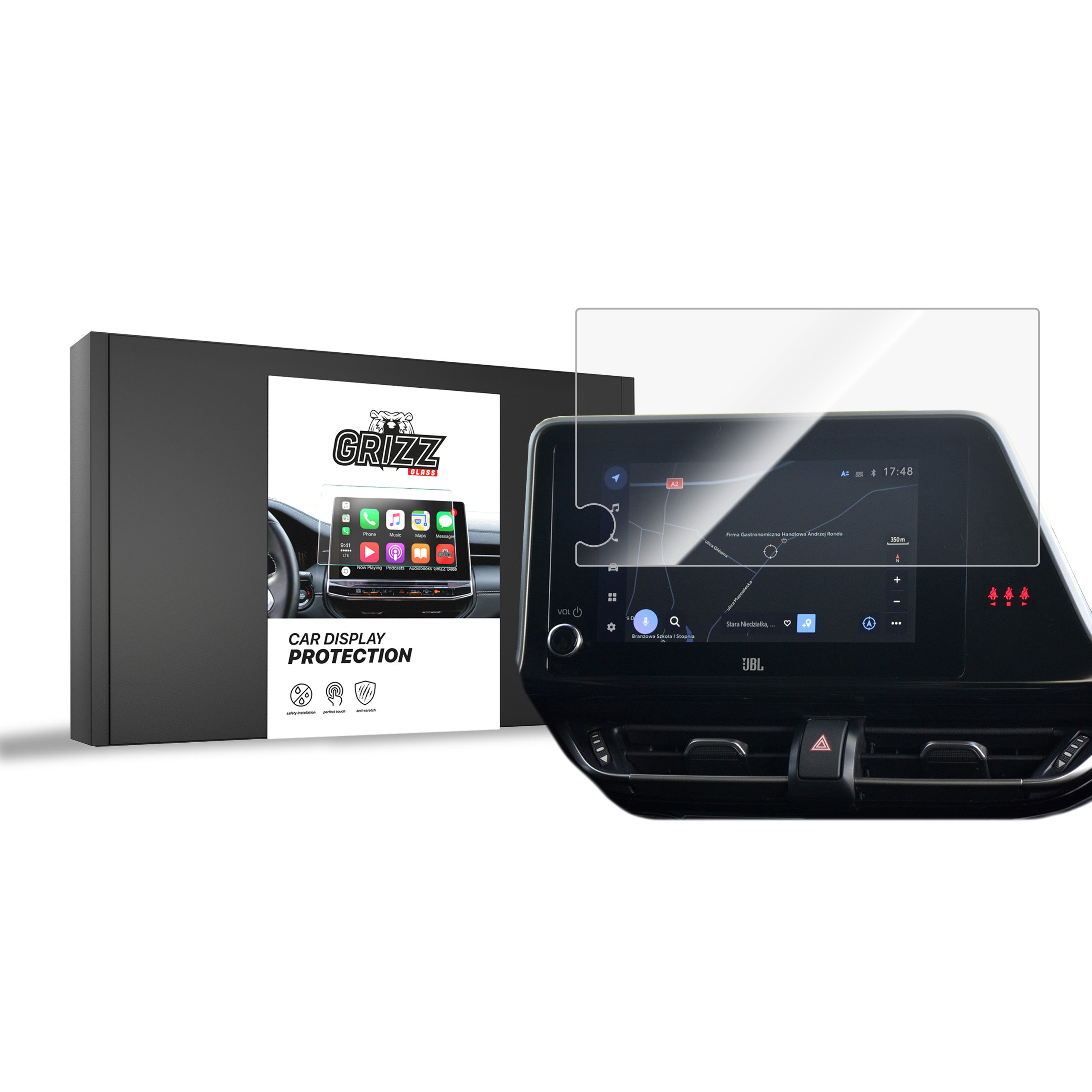 Keramische Autodisplayfolie für Toyota C-HR Comfort (2024-2026), Grizz Protector