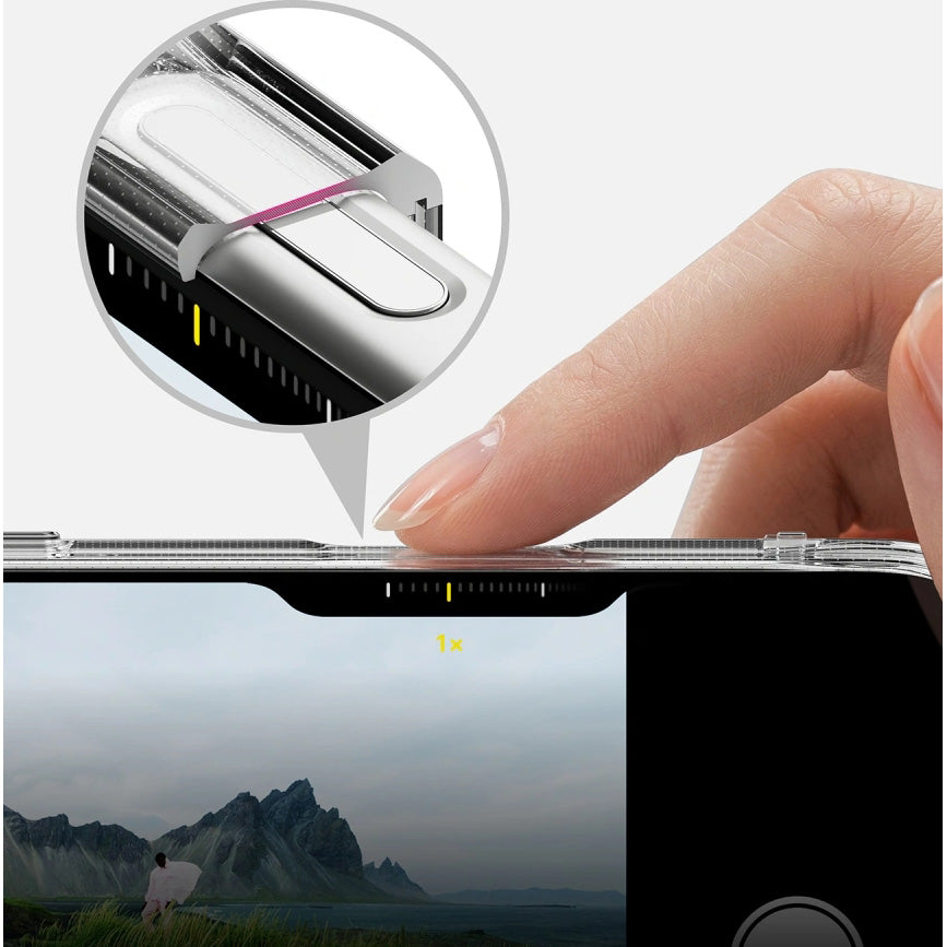 Handyhülle für iPhone 18 Pro Max / 17 Pro Max, Ringke Air, Transparent (7/8)