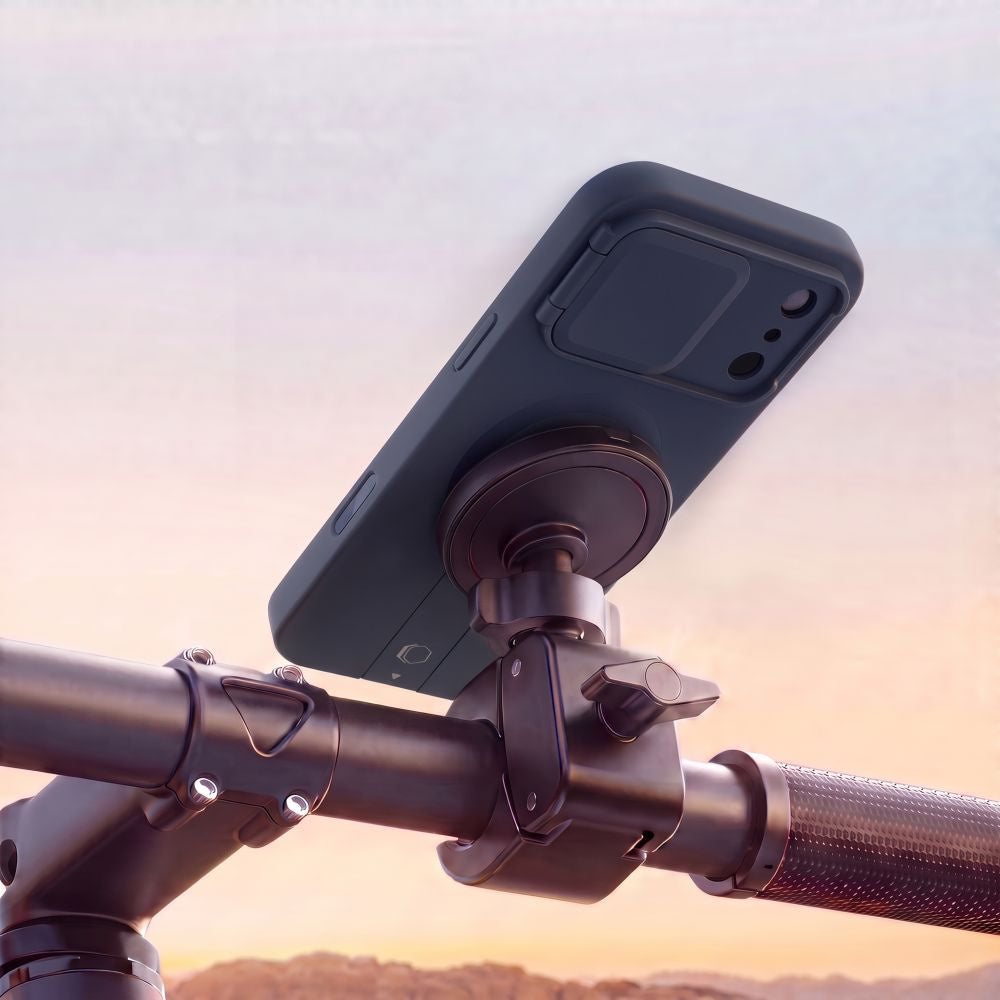 Handyhülle mit Kameraabdeckung für iPhone 18 Pro / 17 Pro, Tech-Protect Kevlar Aura mit MagSafe, Dunkelblau (7/7)