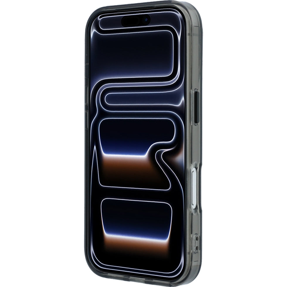 Handyhülle für iPhone 18 Pro Max / 17 Pro Max, BMW M IML Frosted Metal Logo Trims MagSafe, Anthrazit-Transparent (7/8)