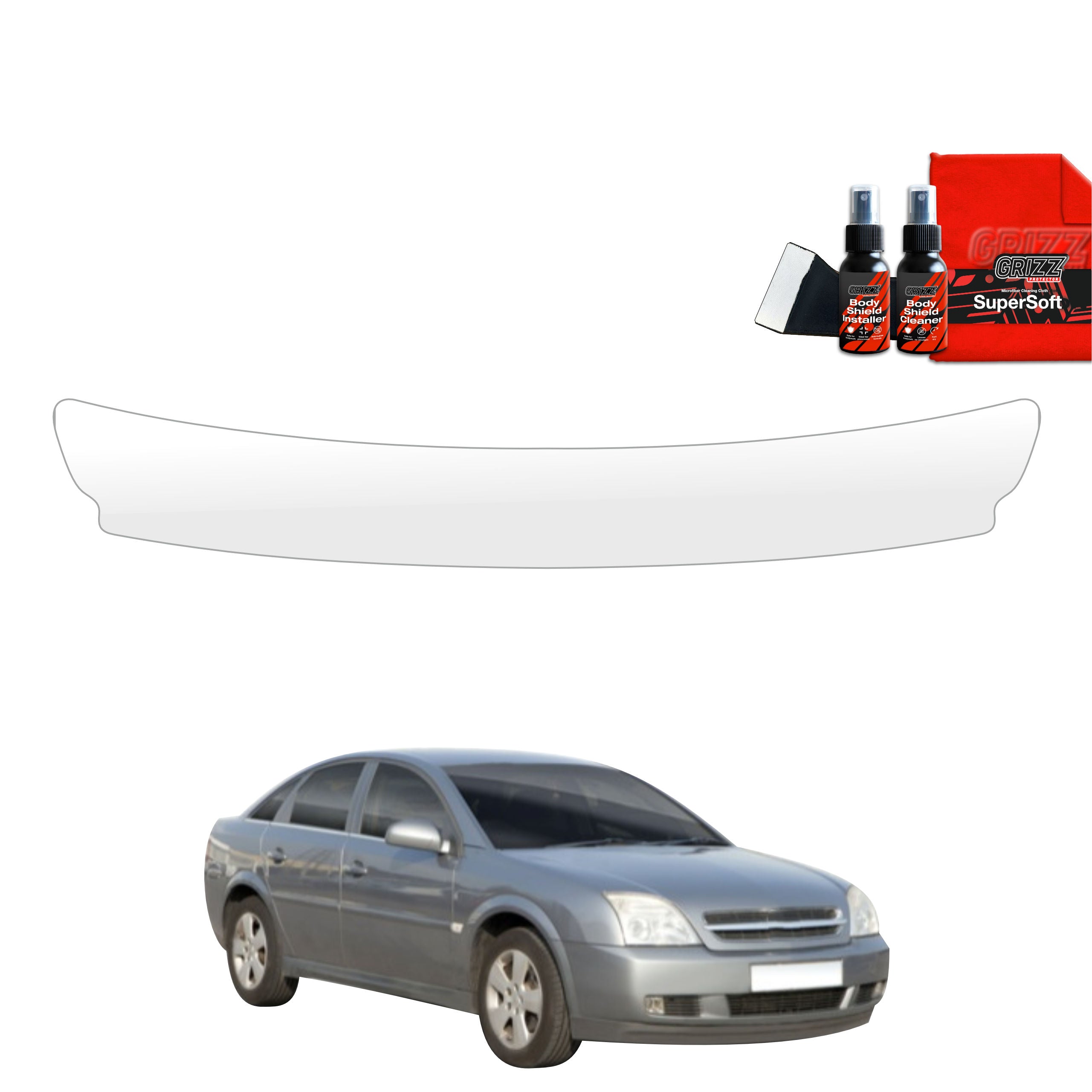 Schutzfolie Grizz Protector für Ladekante - Opel Vectra C Liftback (2002-2005)