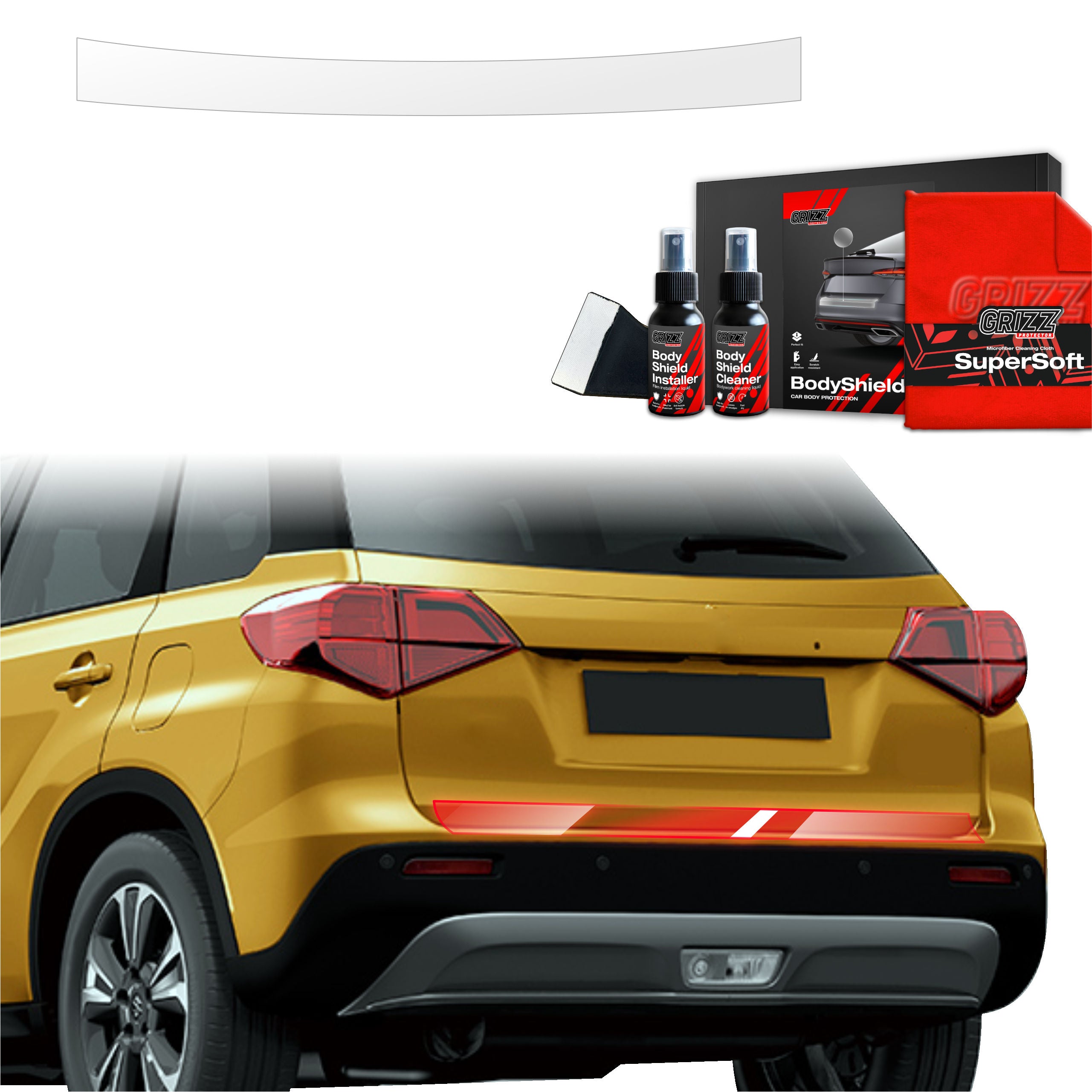 Schutzfolie Grizz Protector für Ladekante - Suzuki Vitara Facelift (2024-2026)