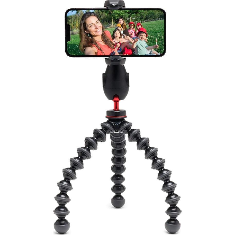 Fotostativ Joby GorillaPod 1K mit GripTight PRO 3 Klammer, Schwarz