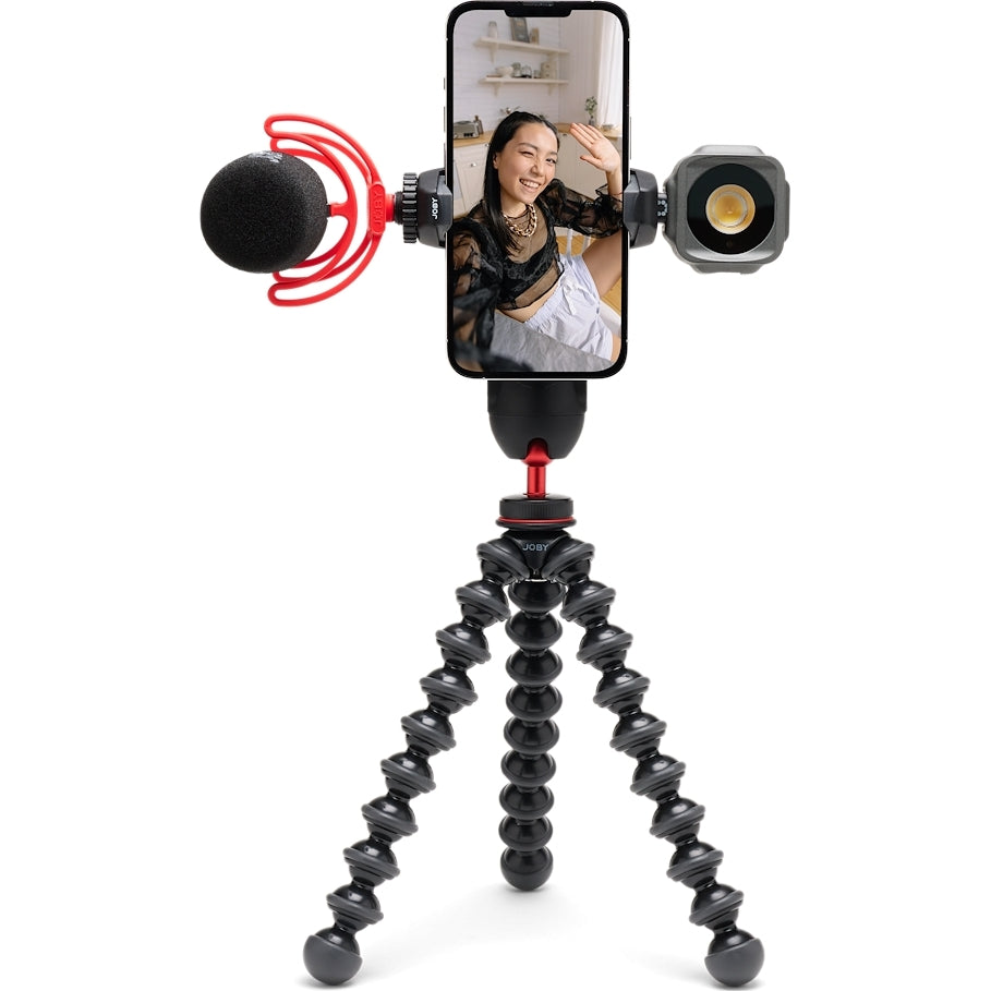 Fotostativ Joby GorillaPod 1K mit GripTight PRO 3 Klammer, Schwarz