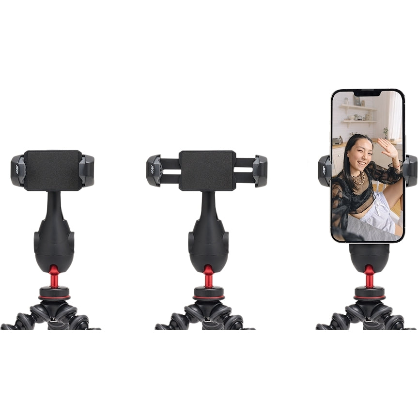 Fotostativ Joby GorillaPod 1K mit GripTight PRO 3 Klammer, Schwarz