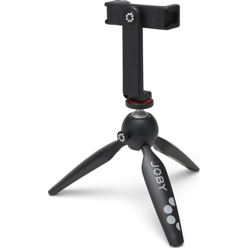 Fotostativ für Smartphones und GoPro, Joby HandyPod 2 mit Kugelkopf und GripTight 360 Halter, Schwarz