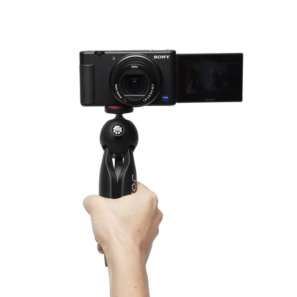 Fotostativ für Smartphones und GoPro, Joby HandyPod 2 mit Kugelkopf und GripTight 360 Halter, Schwarz