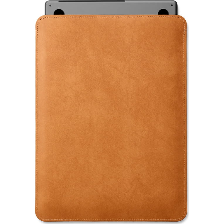 Hülle für MacBook Air 15" M4, Baltan Sleeve Premium, Braun