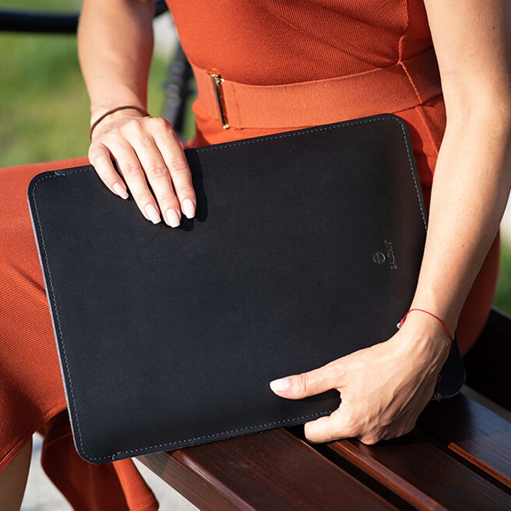 Hülle für MacBook Neo 13" 2026, Baltan Sleeve Premium, Schwarz