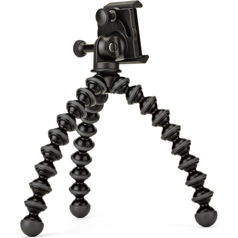 Fotostativ für Smartphones, Joby GorillaPod 1K mit GripTight PRO Klammer, Schwarz