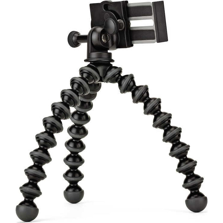 Fotostativ für Smartphones, Joby GorillaPod 1K mit GripTight PRO Klammer, Schwarz