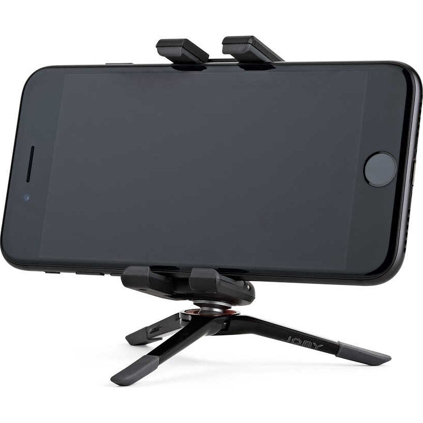 Fotostativ für Smartphone, Joby GripTight ONE Micro mit Kugelkopf und Klammer, Schwarz