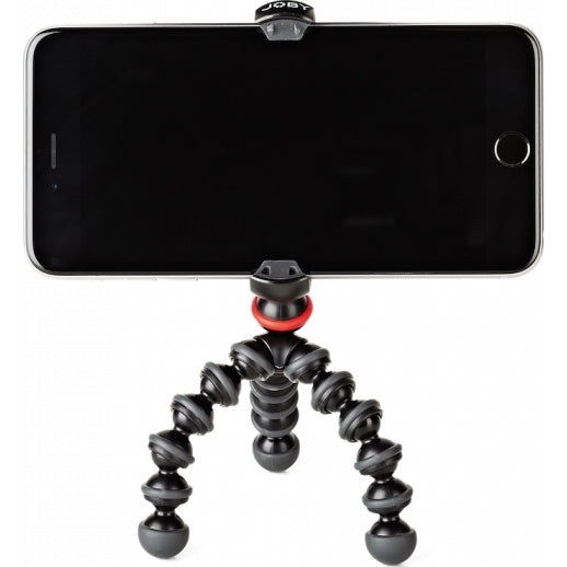 Fotostativ mit Smartphone-Halterung, Joby GorillaPod Mobile Mini, Schwarz