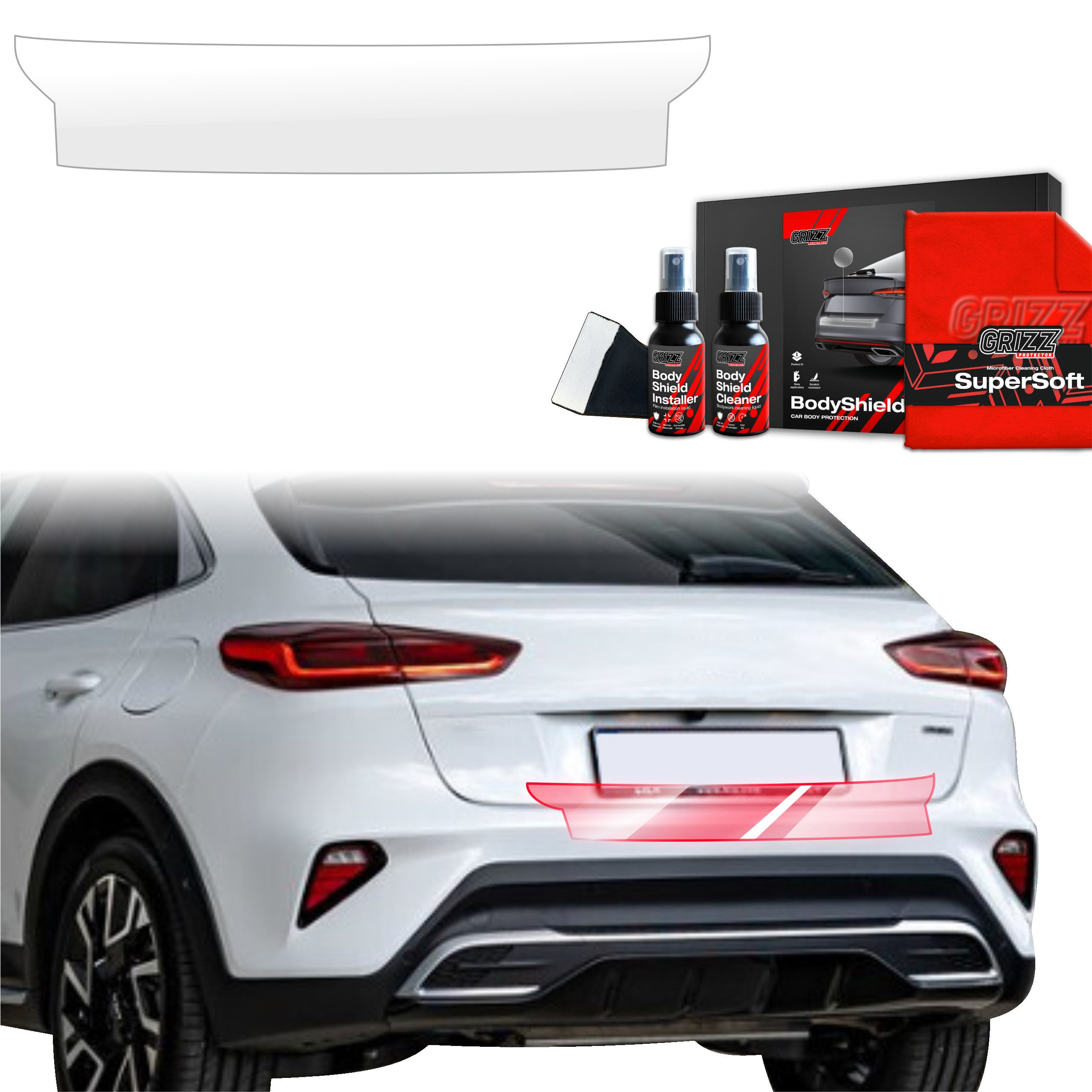 Schutzfolie Grizz Protector für Ladekante - Kia XCeed (2022-2025)