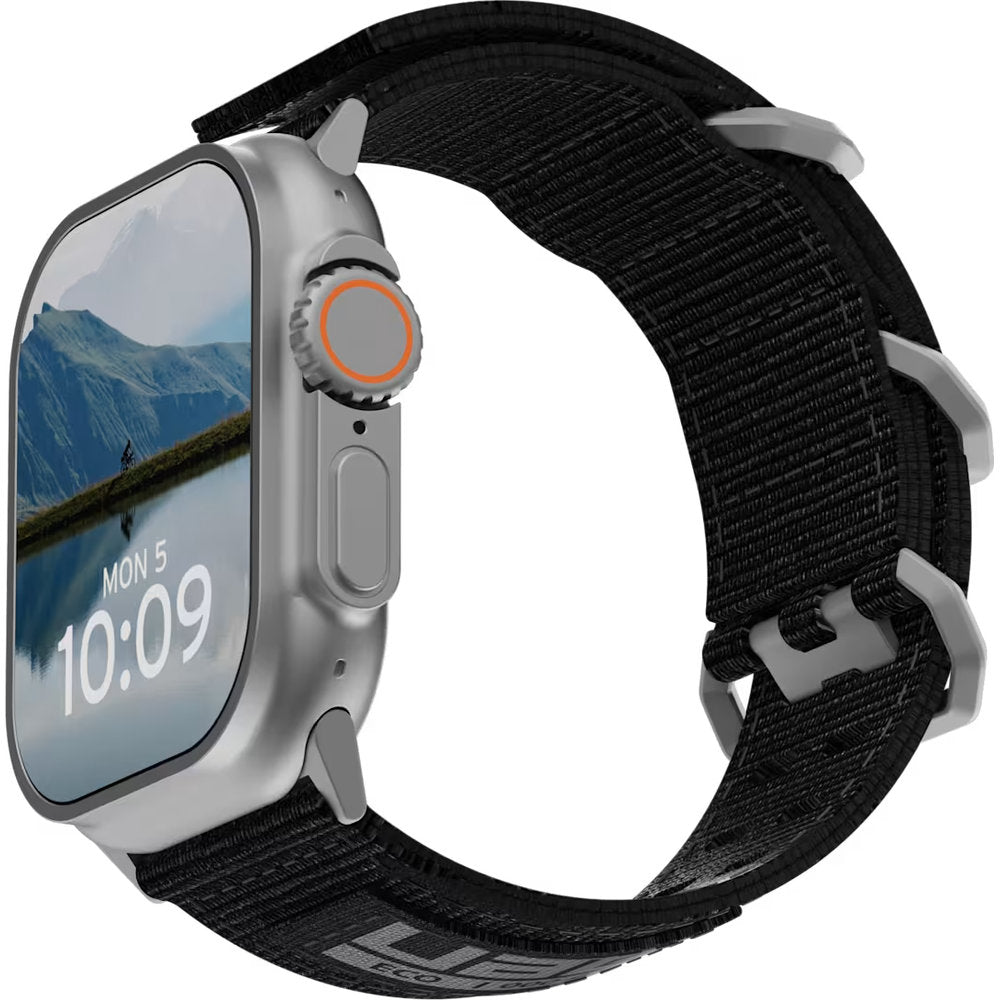 Armband für Apple Watch 44/45/46/49 mm, UAG Metropolis, Schwarz (1/7)