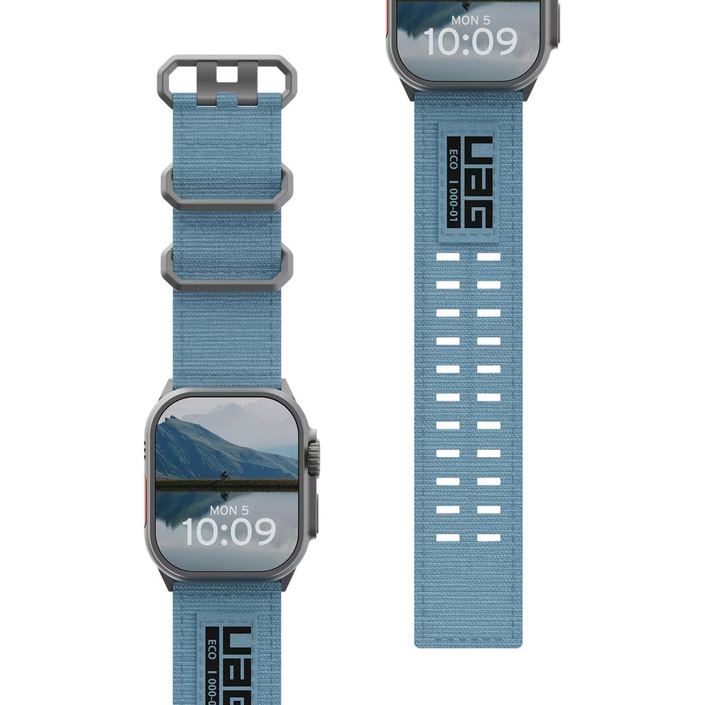 Armband für Apple Watch 44/45/46/49 mm, UAG Metropolis, Blau (4/7)