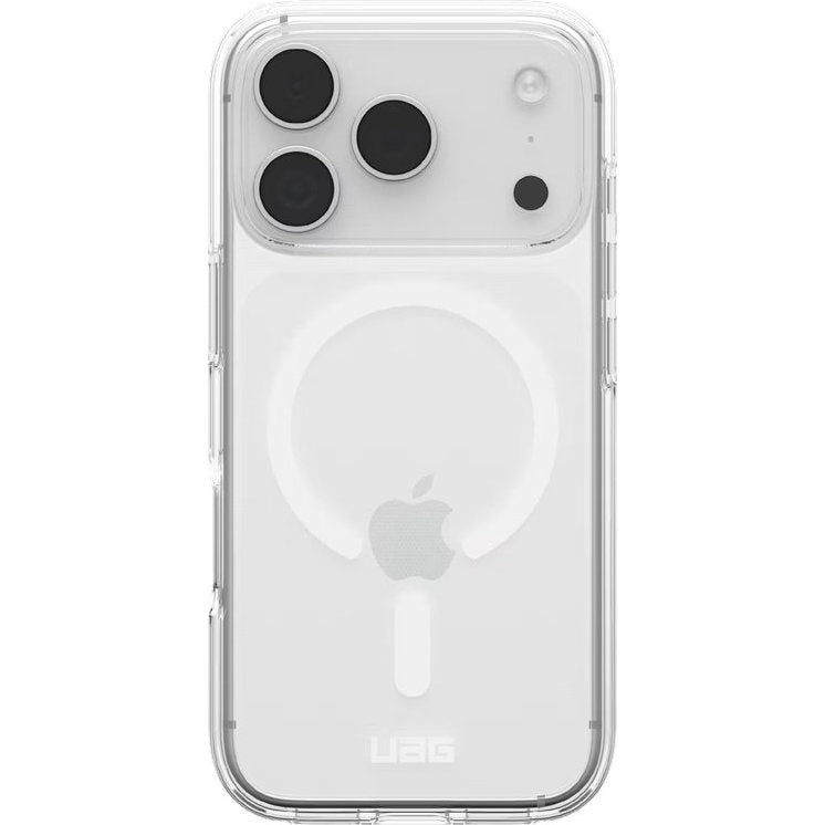 Handyhülle für iPhone 18 Pro / 17 Pro, UAG Scout Clear mit MagSafe, Transparent-Weiß (1/5)