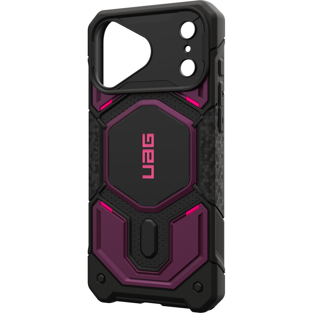 Handyhülle für iPhone 18 Pro Max / 17 Pro Max, UAG Monarch Pro mit MagSafe, Violett und Schwarz (11/16)