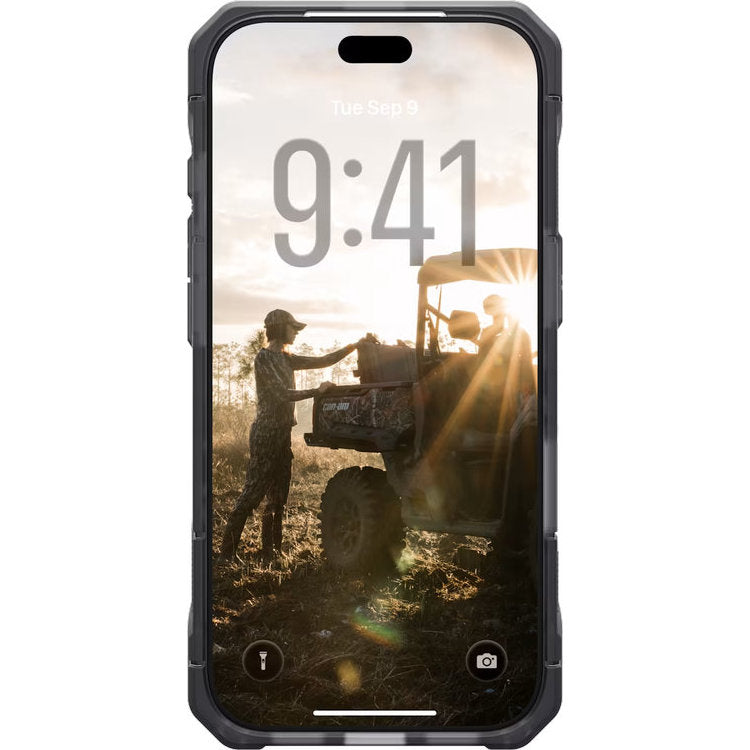 Handyhülle für iPhone 18 Pro / 17 Pro, UAG Monarch Pro mit MagSafe, Rauchfarben und Grau (4/7)