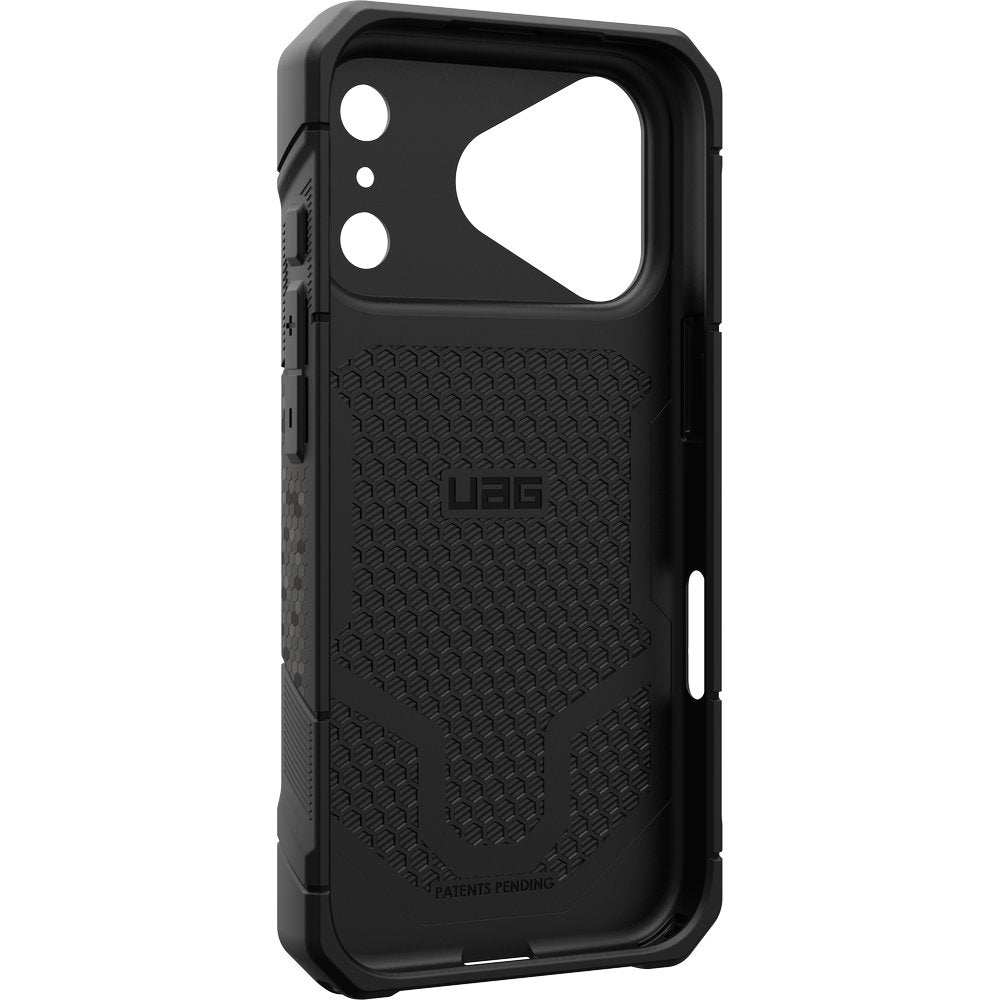Gepanzerte Handyhülle für iPhone 18 Pro / 17 Pro, UAG Monarch Pro Carbon Mag mit MagSafe, Schwarz (14/16)