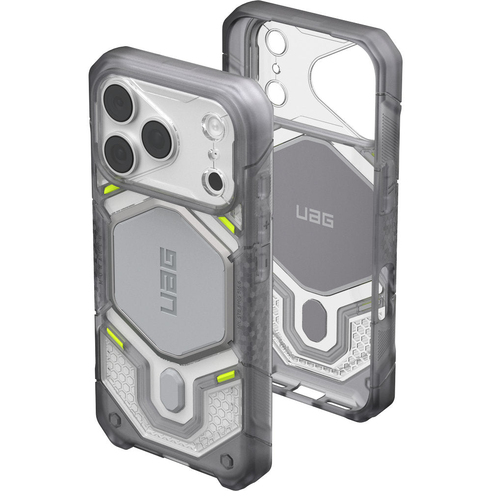 Handyhülle für iPhone 18 Pro / 17 Pro, UAG Monarch Pro mit MagSafe, Transparent und Grau (8/16)