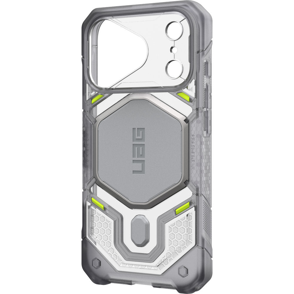 Handyhülle für iPhone 18 Pro / 17 Pro, UAG Monarch Pro mit MagSafe, Transparent und Grau (11/16)