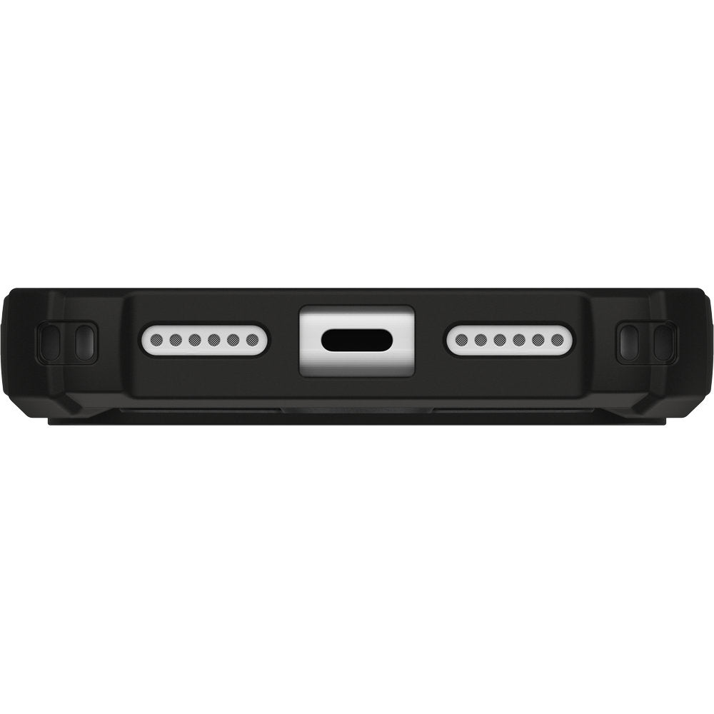 Handyhülle mit Ring für iPhone 18 Pro Max / 17 Pro Max, UAG Plasma XTE 360 mit MagSafe, Transparent und Schwarz mit grünen Element (6/15)