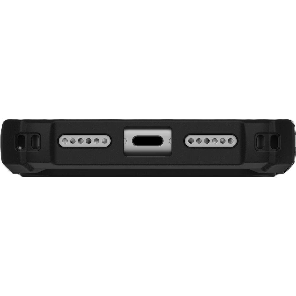 Handyhülle mit Ring für iPhone 18 Pro Max / 17 Pro Max, UAG Plasma XTE 360 mit MagSafe, Durchscheinend und Schwarz mit orangem Element (6/8)