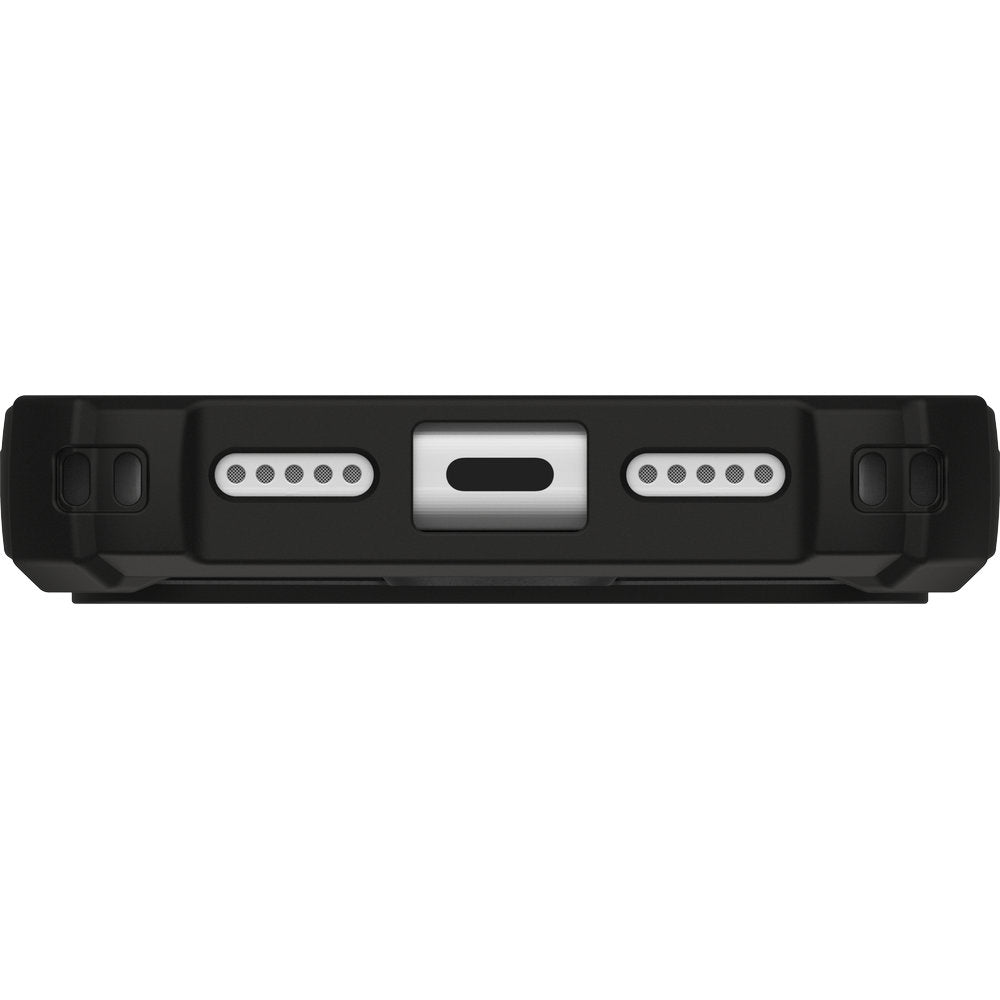 Handyhülle mit Ring für iPhone 18 Pro / 17 Pro, UAG Plasma XTE 360 mit MagSafe, Transparent und Schwarz mit grünen Element (6/15)
