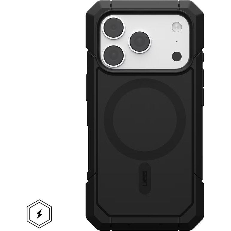Handyhülle für iPhone 18 Pro, UAG Trooper mit MagSafe, Schwarz (3/5)