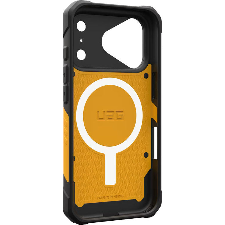 Handyhülle für iPhone 18 Pro / 17 Pro, UAG Pathfinder mit MagSafe, Gelb mit Schwarzen Elementen (2/5)