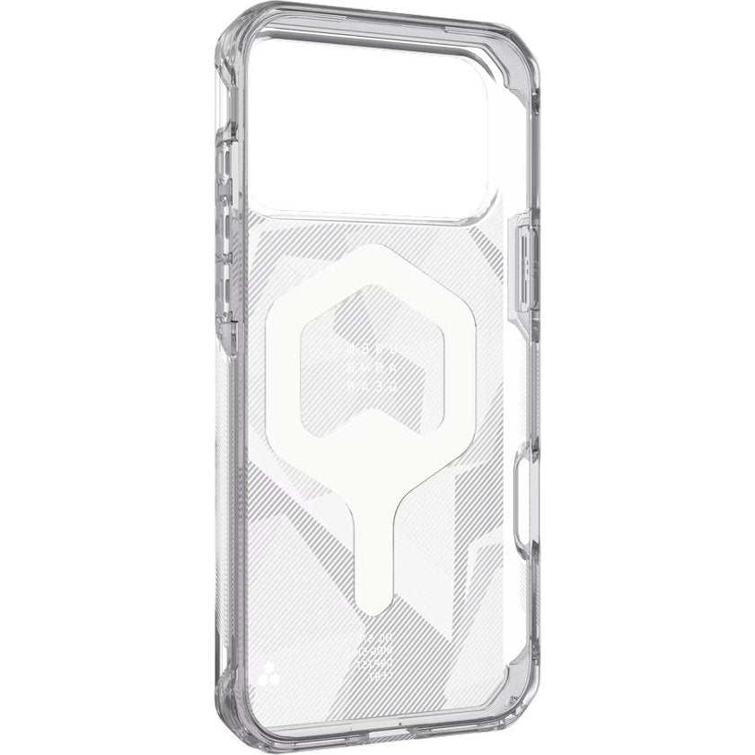 Handyhülle für iPhone 18 Pro Max / 17 Pro Max, UAG Plyo mit MagSafe, Transparent und Grau gemustert (2/5)