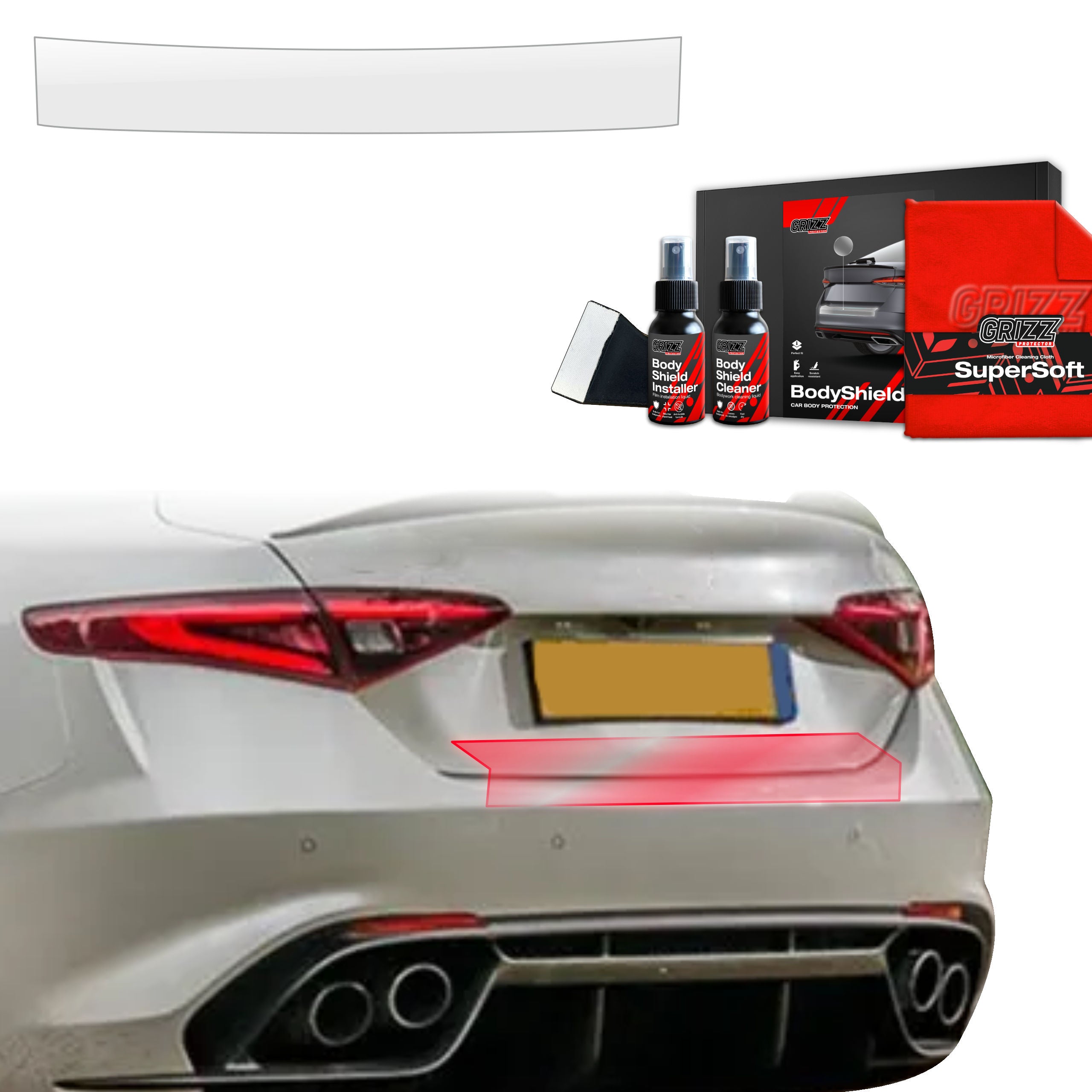 Schutzfolie Grizz Protector für Ladekante - Alfa Romeo Giulia (2023-2026)