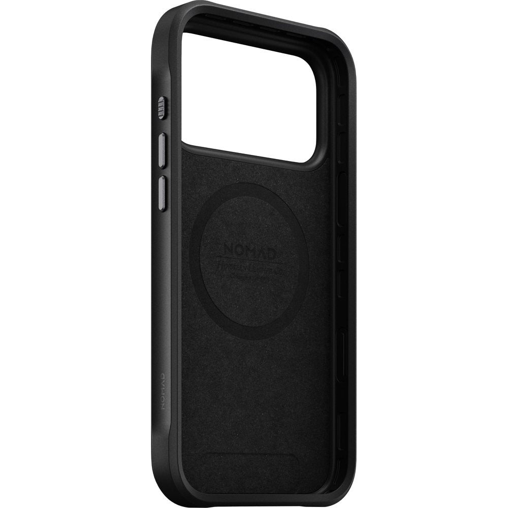 Handyhülle aus Naturleder für iPhone 18 Pro Max / 17 Pro Max, Nomad Rugged Leather Horween Series mit MagSafe, rustikales Braun (6/7)