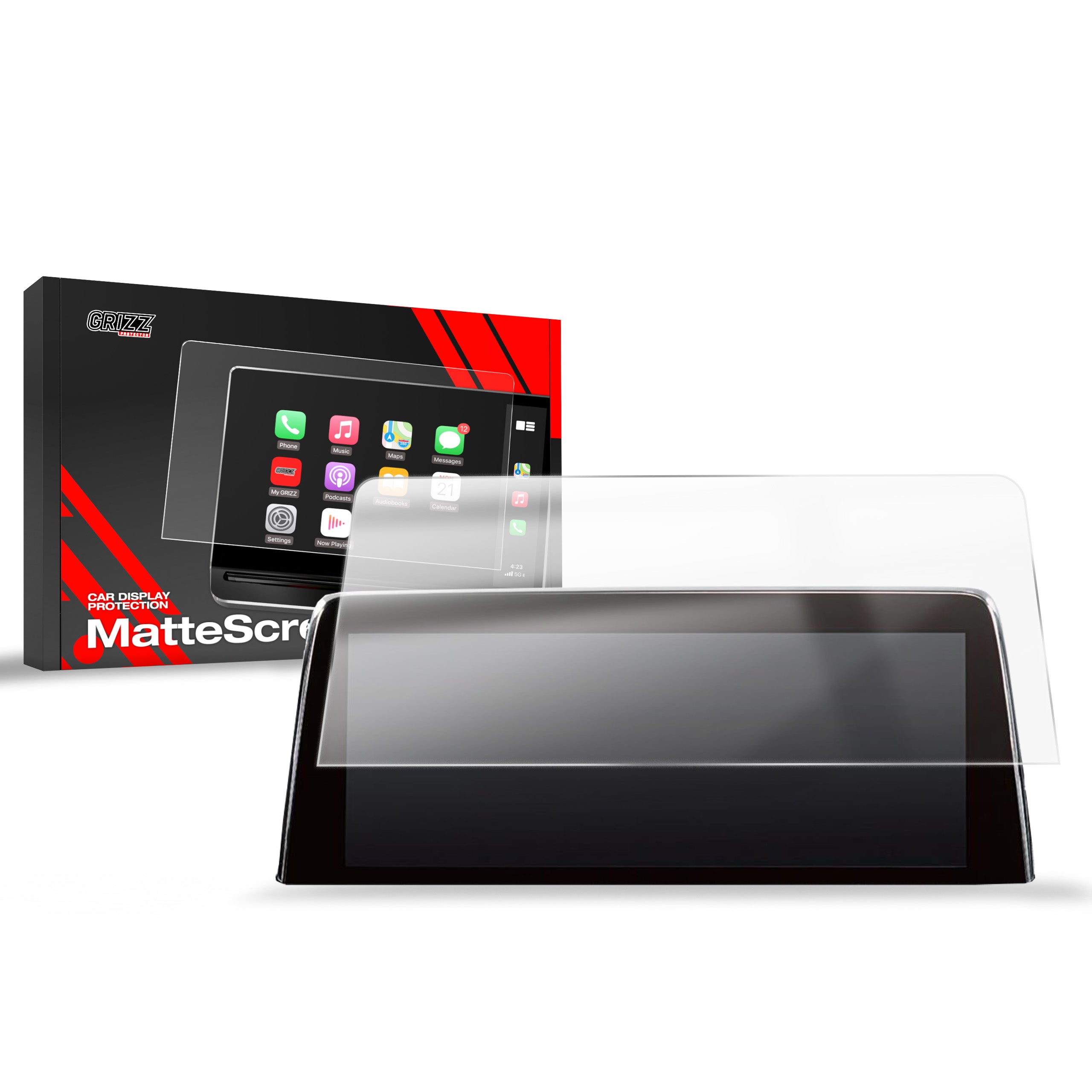 Matte Autodisplayfolie für Foton Tunland G7 10,25" (2024-2026), Grizz Protector