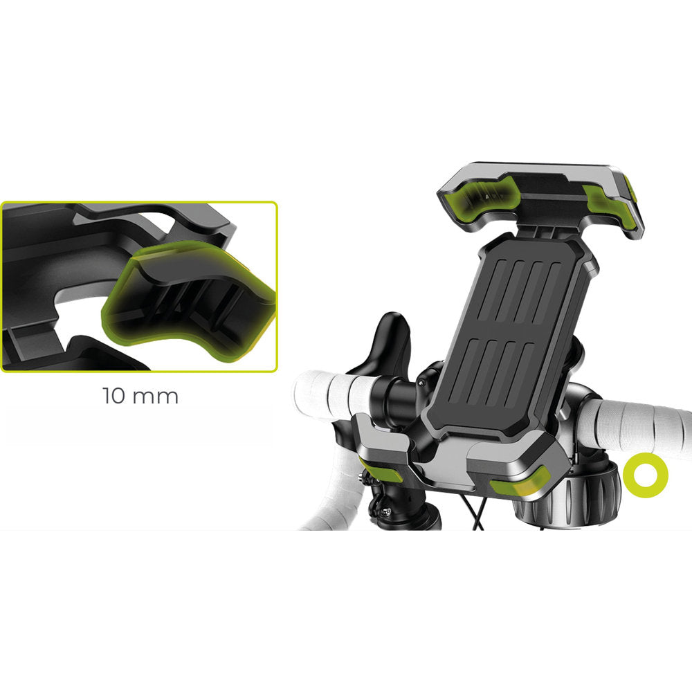 Fahrradhalterung für Handy am Lenker, Mobile Origin B1, stoßfest, Schwarz (11/13)